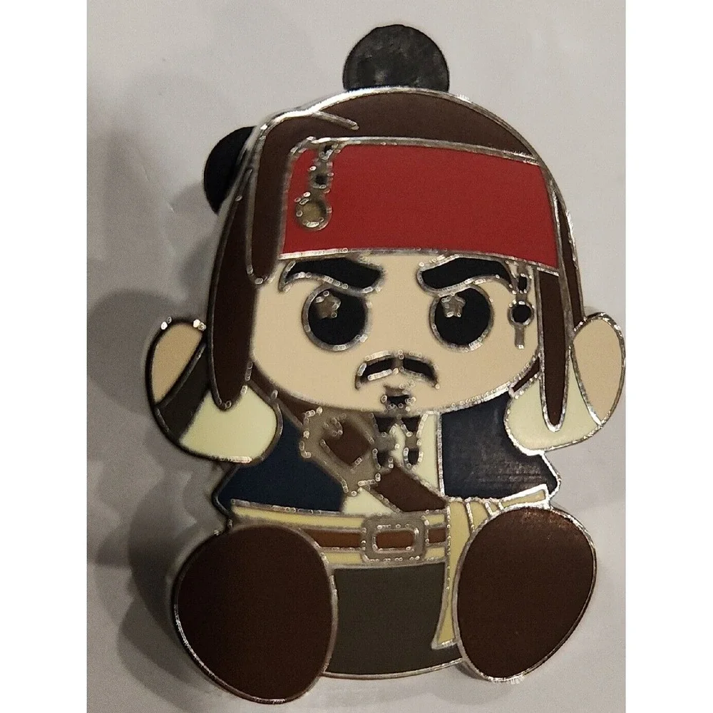 Disney Pin PIRATES CAPTAIN JACK SPARROW PP Preproduction Sample Proof LE 00009 - Picture 2 of 6
